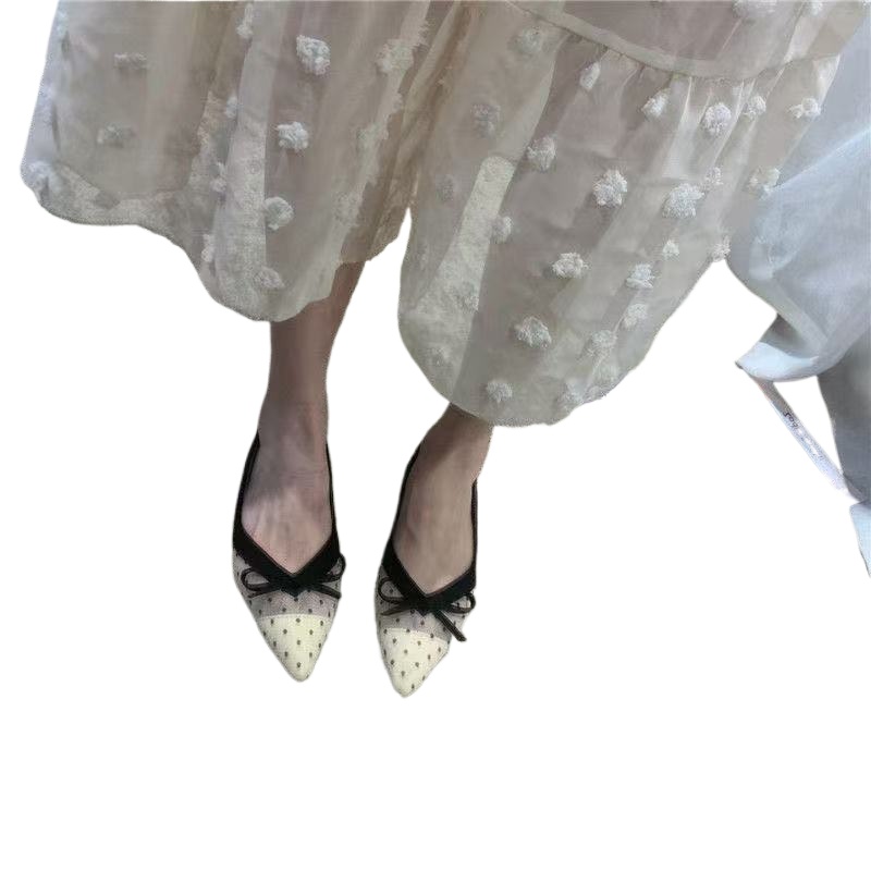 Dress Shoe Pointed - Sepatu Wanita Kasual Musim Panas 2026