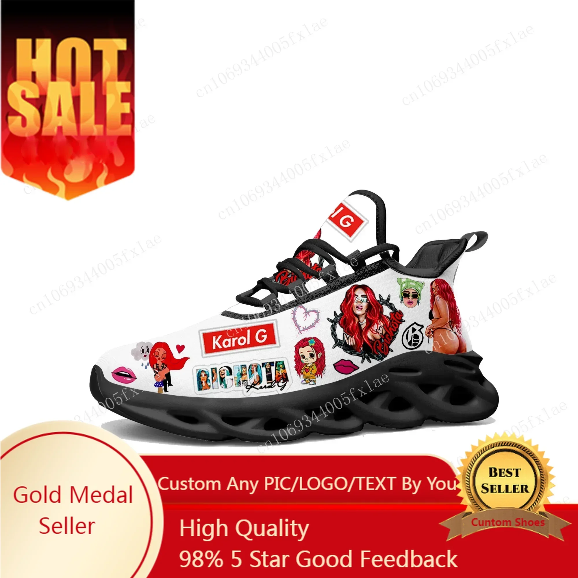 Men'S Shoes For Running - Karol G Bichota Sepatu Flat Pria