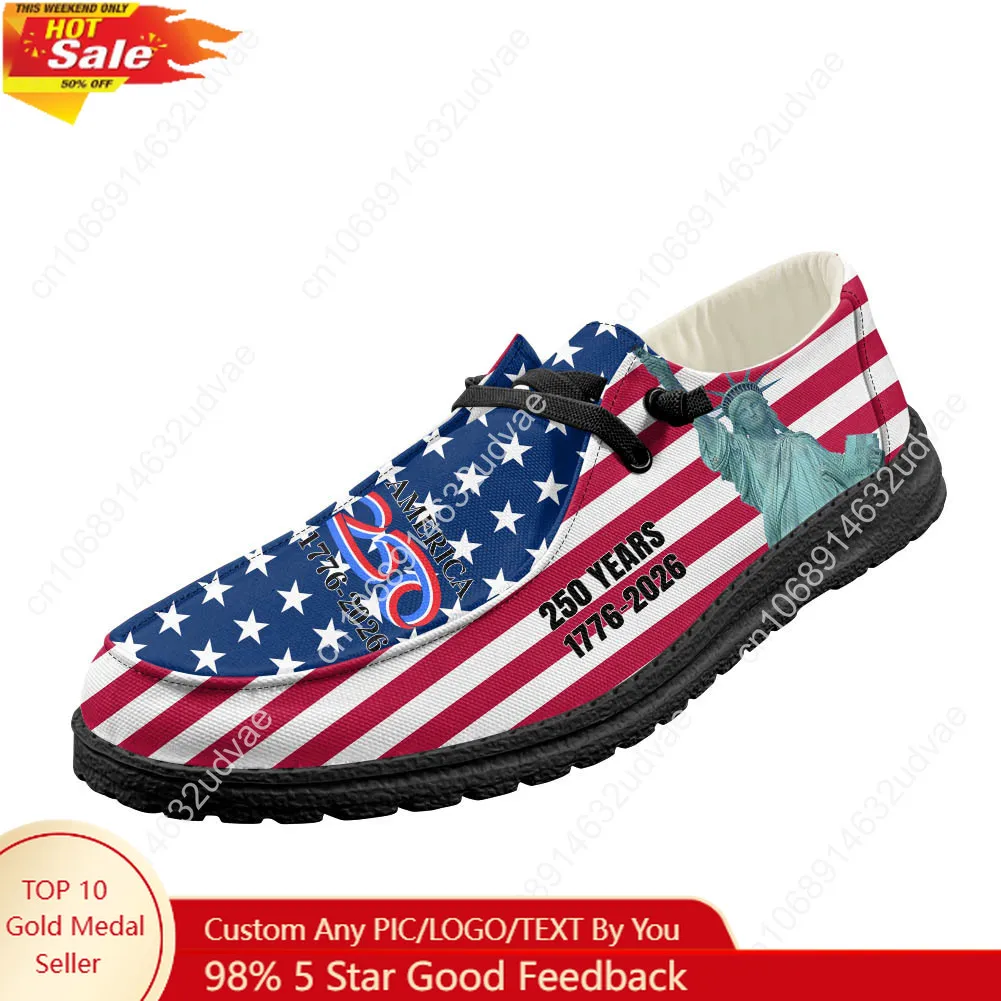 Men'S Shoes No Laces - Sepatu Kasual Pria Wanita Amerika Peringatan
