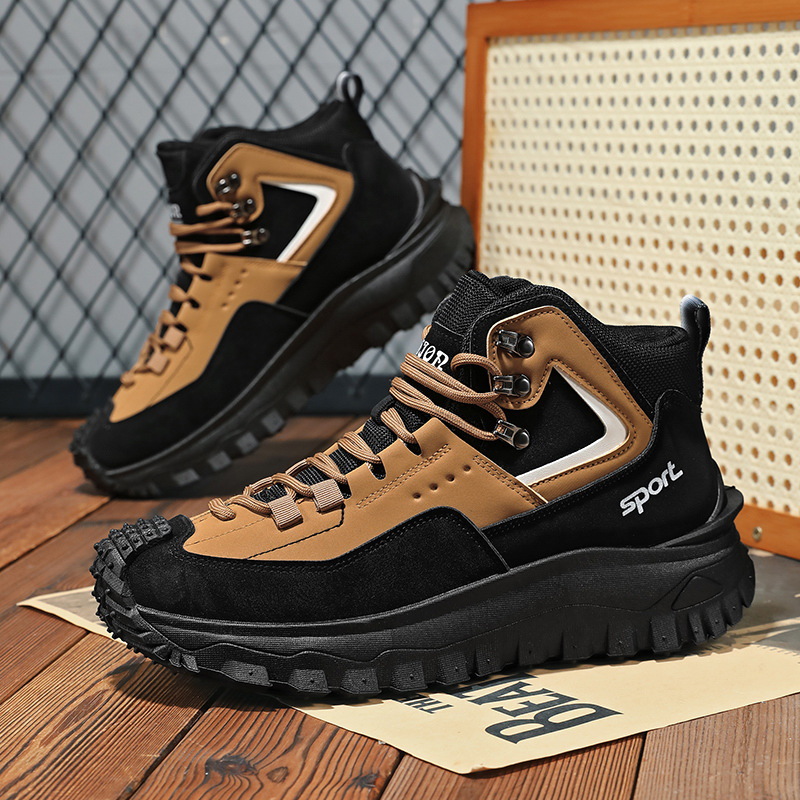 Sepatu Hiking Pria Lebar Anti  - Men'S Shoes No Laces ulasan dan harga