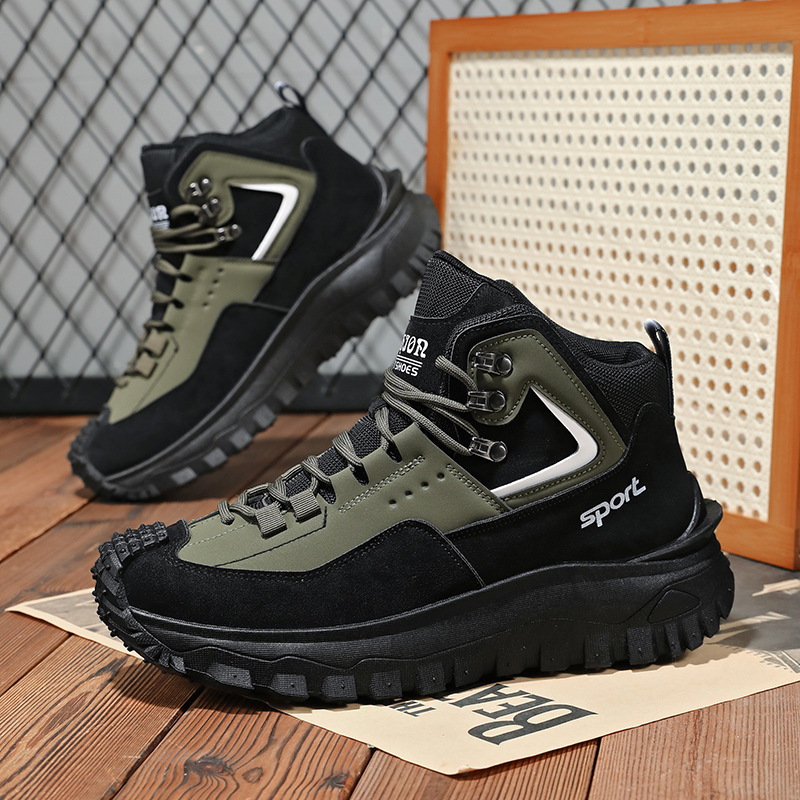 Sepatu Hiking Pria Lebar Anti  - Men'S Shoes No Laces ulasan dan harga