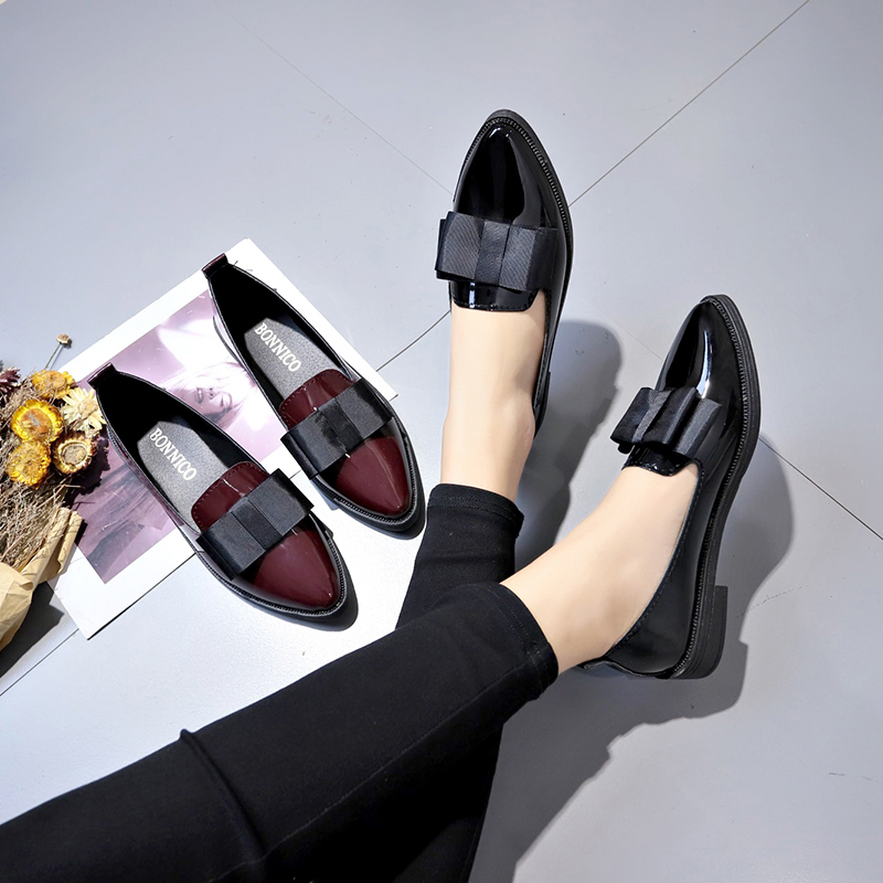 Sepatu Flat Berujung Runcing d - Dress Shoe Pointed ulasan dan harga