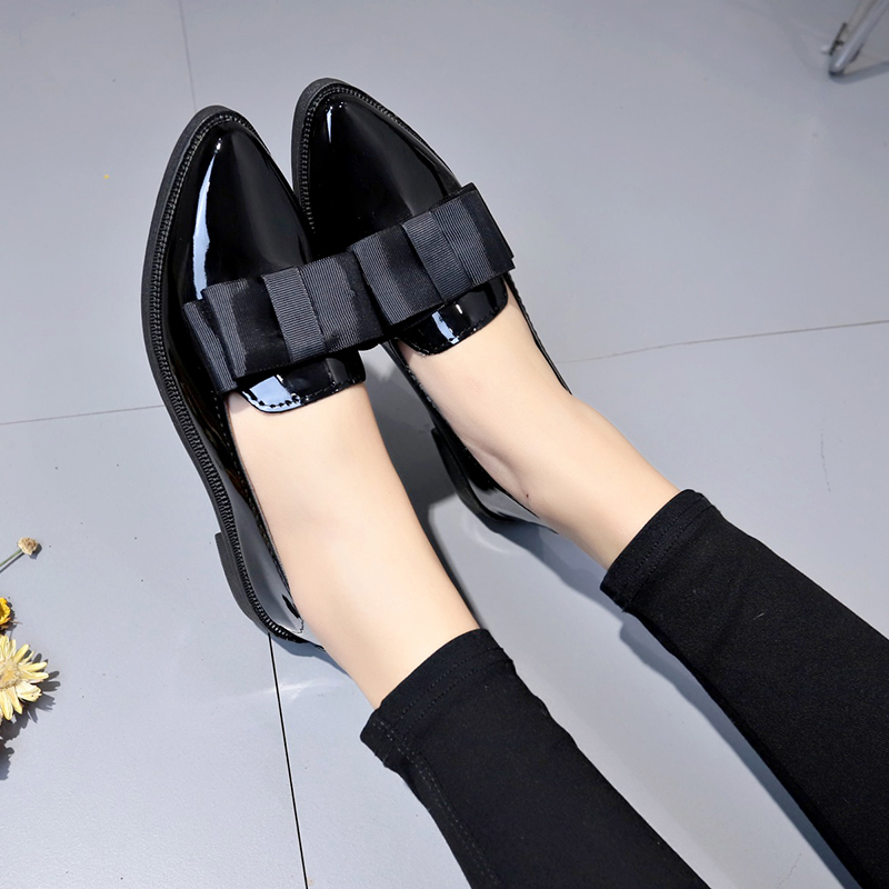 Sepatu Flat Berujung Runcing d - Dress Shoe Pointed ulasan dan harga