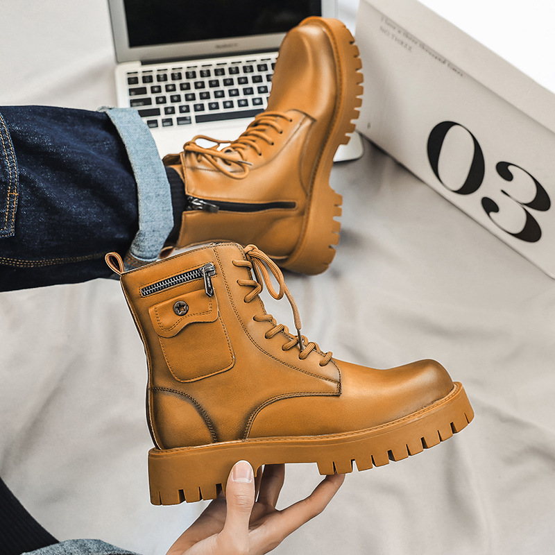 Sepatu Bot Pria Tren 2025 Sepa - Men Shoes Trends ulasan dan harga