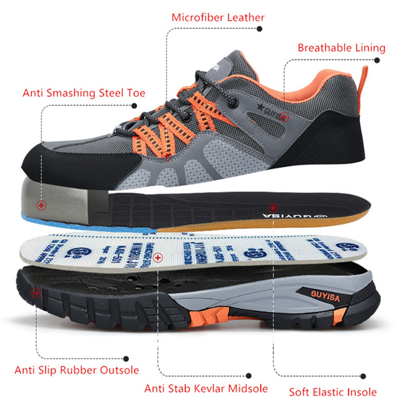 Sepatu keselamatan kerja, sepa - Men'S Shoes Diabetic ulasan dan harga