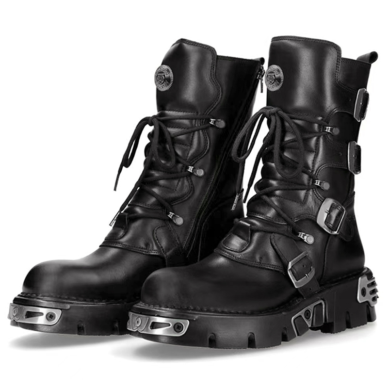 Sepatu bot motor tinggi gaya p - Men'S Shoes No Laces ulasan dan harga