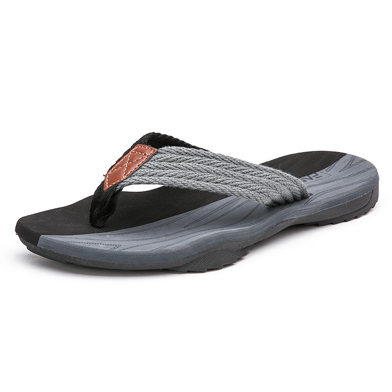 Sandal Jepit Pria Bergaris Any - Flip Flop Beach Men ulasan dan harga