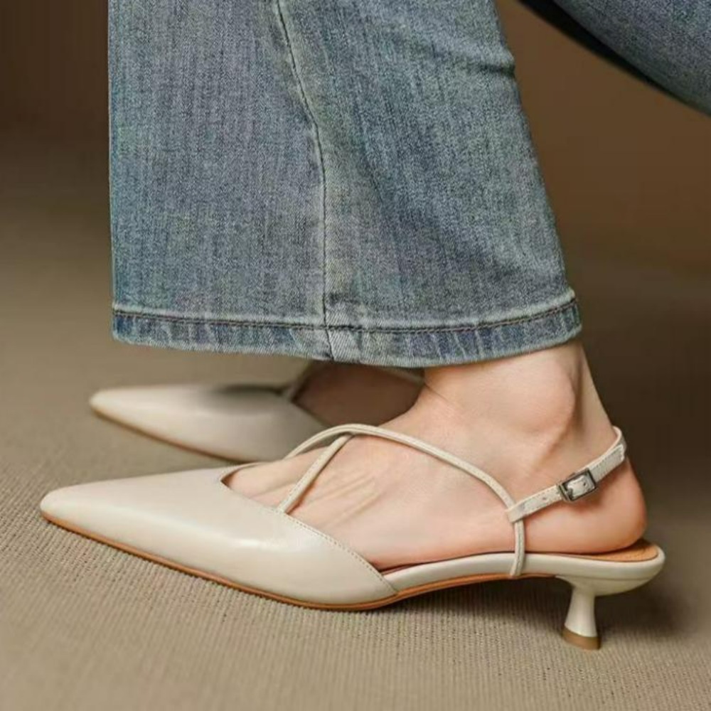 Sepatu Mule Wanita Model Baru  - Dress Shoe Pointed ulasan dan harga