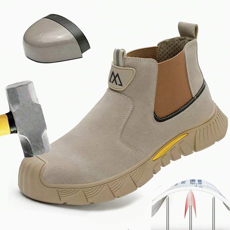 Sepatu Kerja dengan Ujung Baja - Men'S Shoes No Laces ulasan dan harga