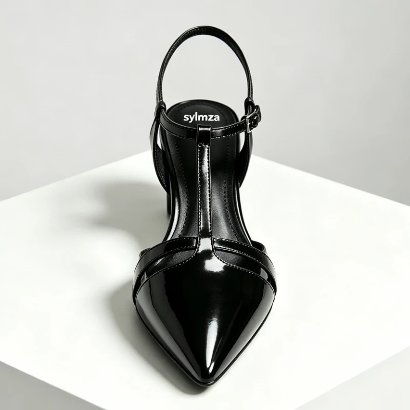 Sepatu Pumps Wanita Hak Kitten - Dress Shoe Pointed ulasan dan harga