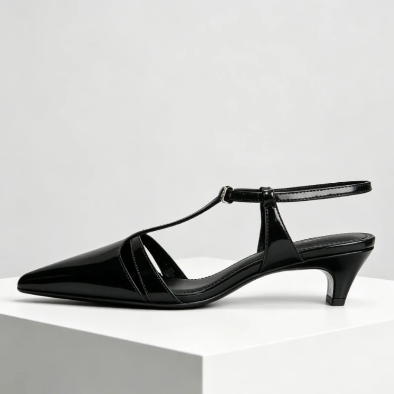 Sepatu Pumps Wanita Hak Kitten - Dress Shoe Pointed ulasan dan harga