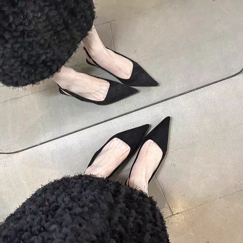 Sepatu Sandal Wanita Slip On M - Dress Shoe Pointed ulasan dan harga